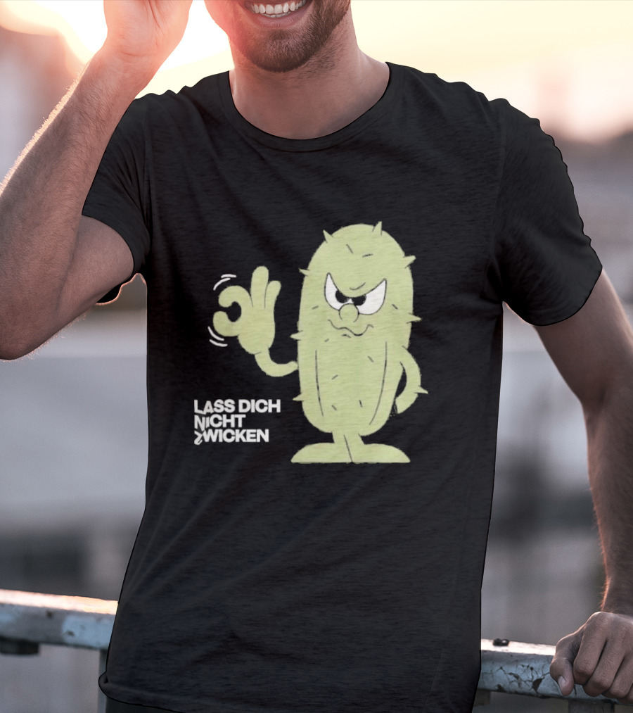 Lustiger Kaktus Lass Dich Nicht Zwicken T-Shirt