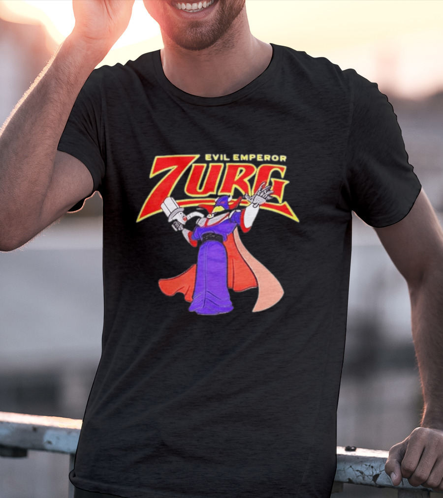 Disney Pixar Toy Story Evil Emperor Zurg Mesh Jersey Zurg Costume Villain Dress Up T-Shirt
