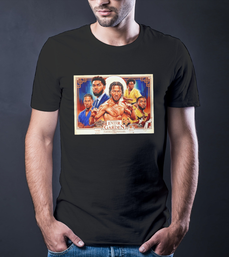 Jalen Brunson Enter The Garden Movie Martial Arts T-Shirt