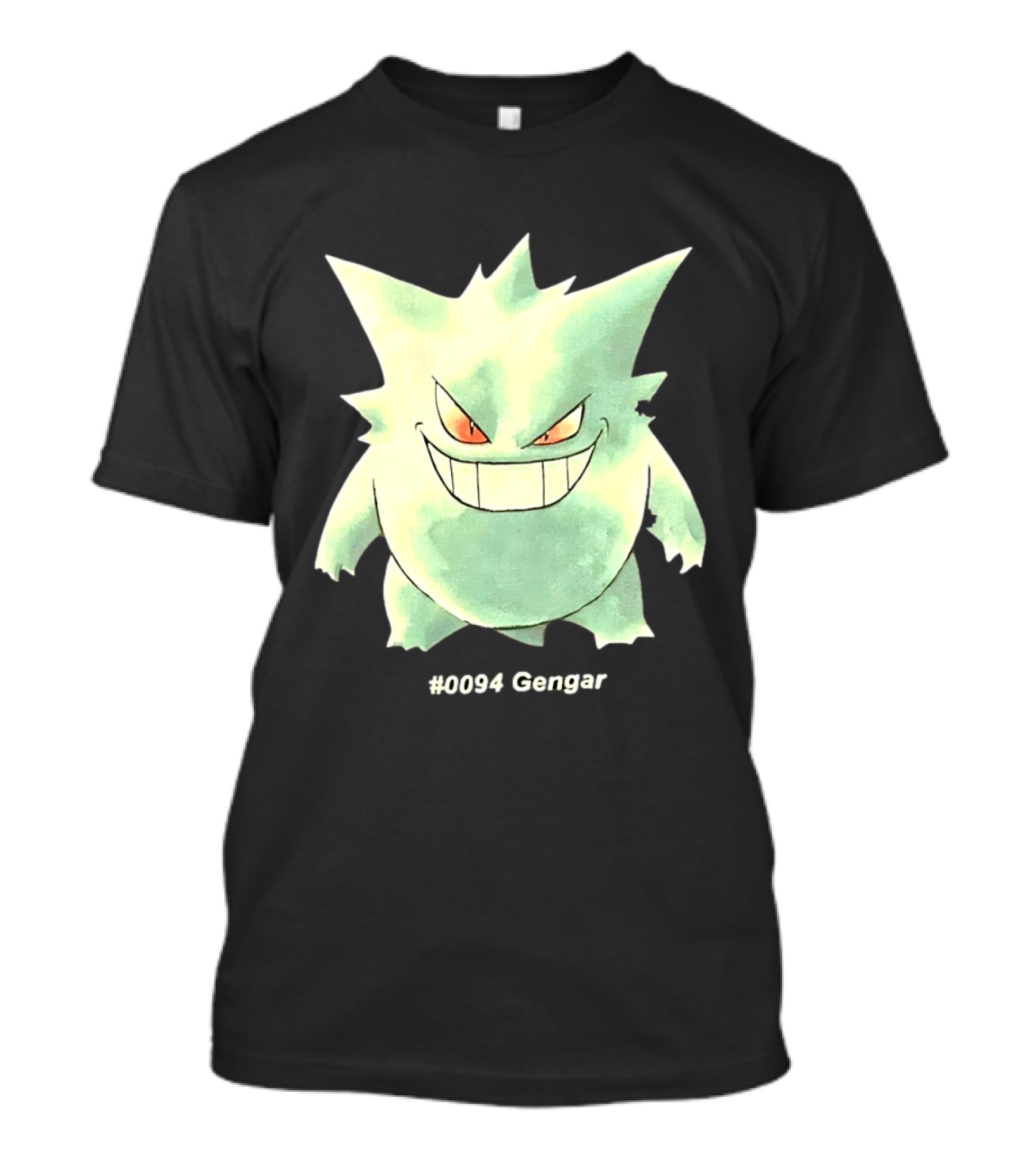Gengar Pokemon 0094 Shadow Pokemon Ghost Type T-Shirt