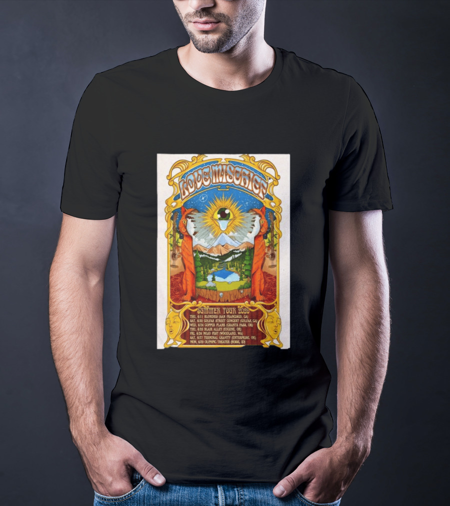 Love Mischief Summer Tour 2026 Dates And Venues Psychedelic T-Shirt