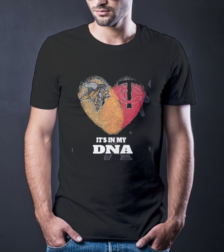 Minnesota Vikings Twins Heart It's In My DNA T-Shirt