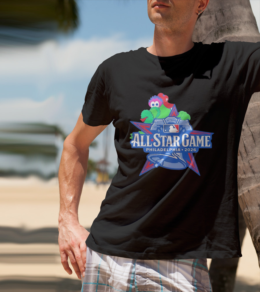 Phillie Phanatic All Star Game Philadelphia 2026 MLB T-Shirt