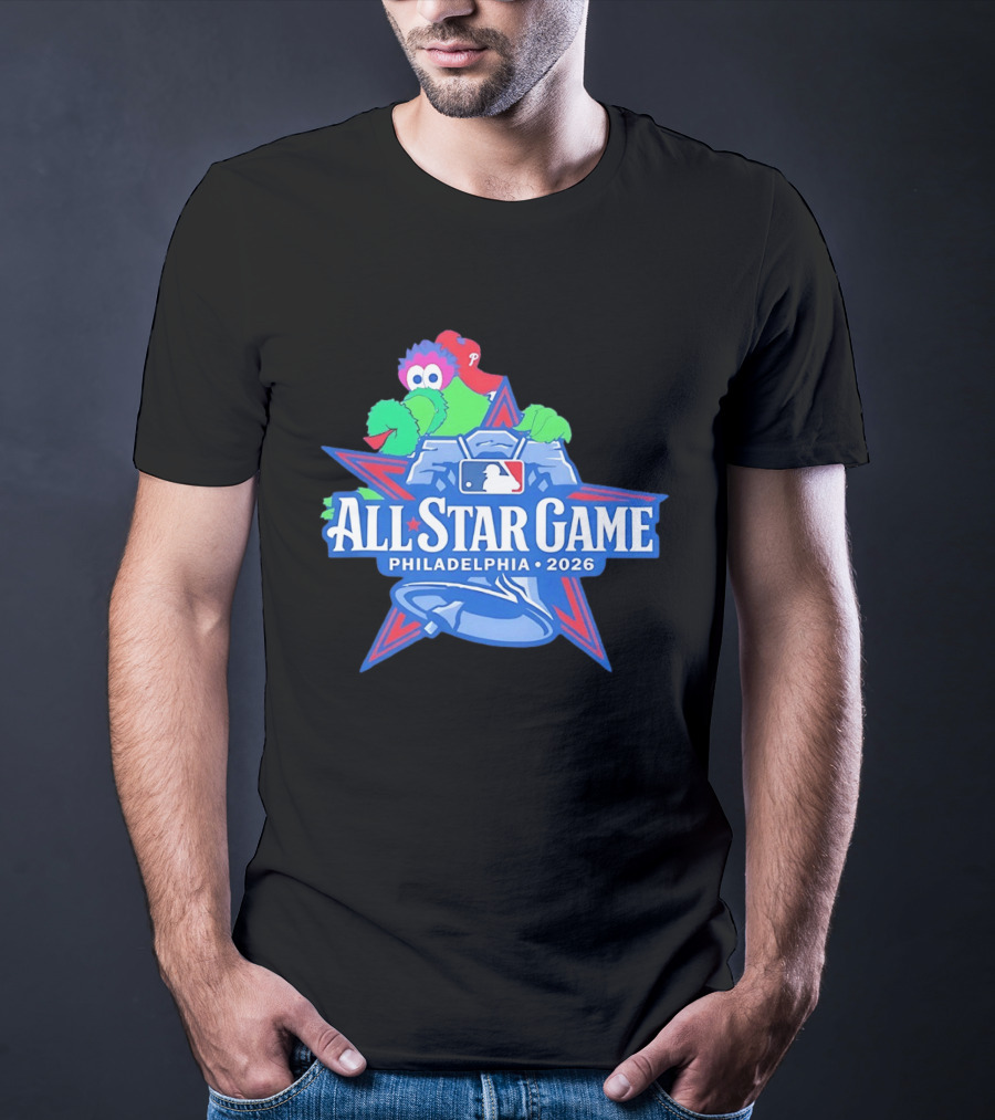 Phillie Phanatic All Star Game Philadelphia 2026 MLB T-Shirt