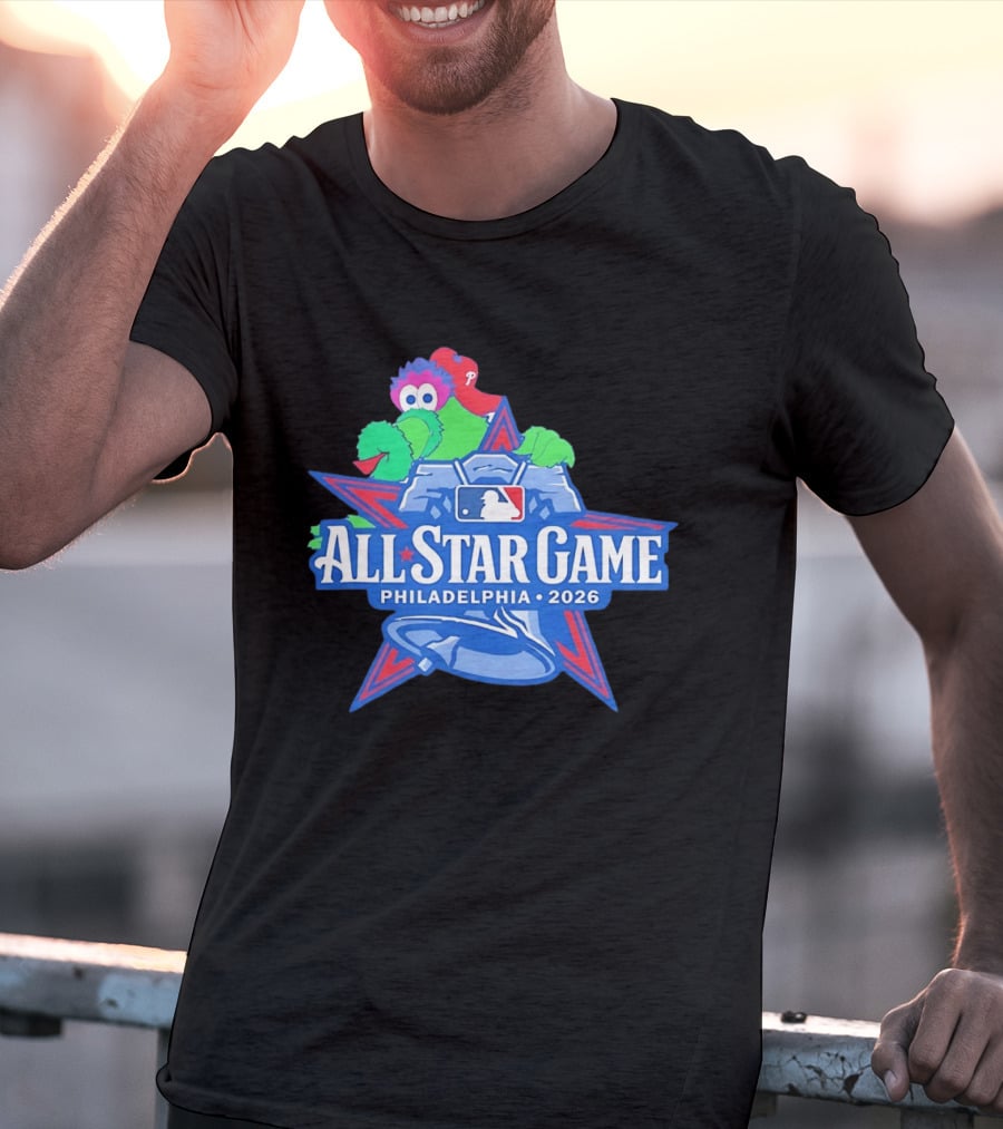 Phillie Phanatic All Star Game Philadelphia 2026 MLB T-Shirt