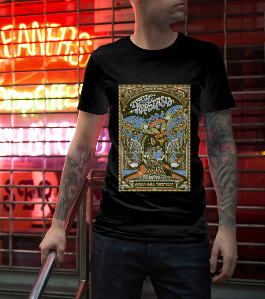 June 19 2026 Trey Anastasio Acoustic Evening Massey Hall Toronto ON T-Shirt