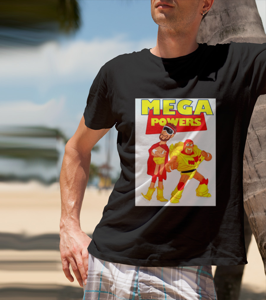 Randy Macho Man Savage Buzz Lightyear Hulk Hogan Toy Story WWE Mega Powers T-Shirt