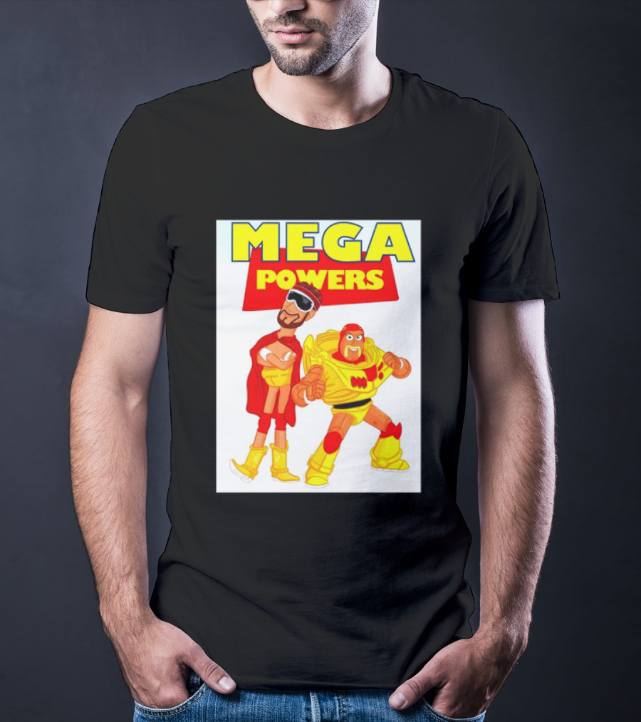 Randy Macho Man Savage Buzz Lightyear Hulk Hogan Toy Story WWE Mega Powers T-Shirt