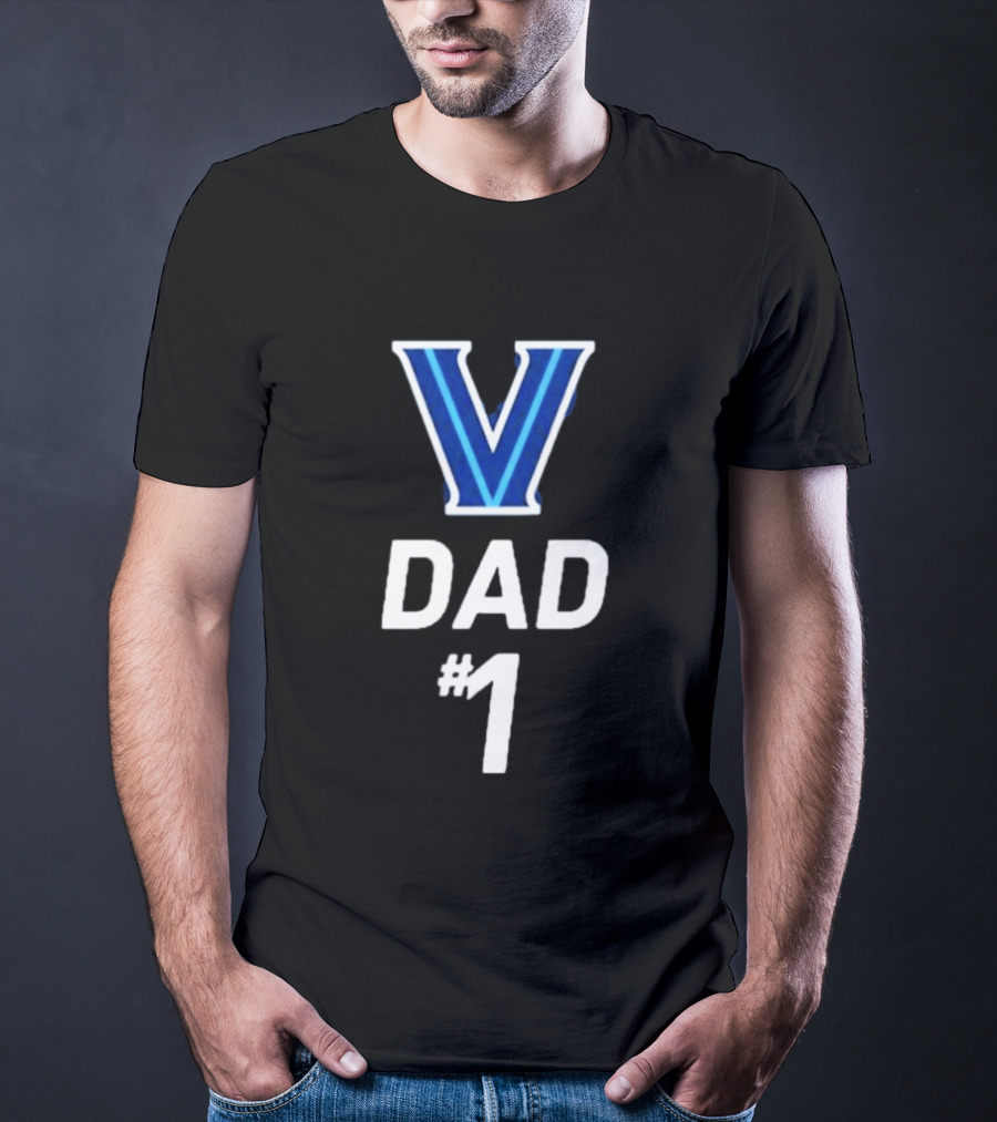 Villanova Number One Dad Father's Day 2026 T-Shirt