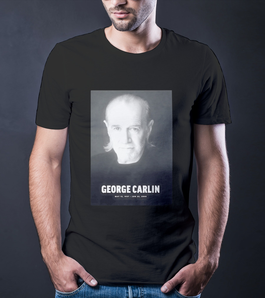 George Carlin May 12 1937 Jun 22 2008 T-Shirt