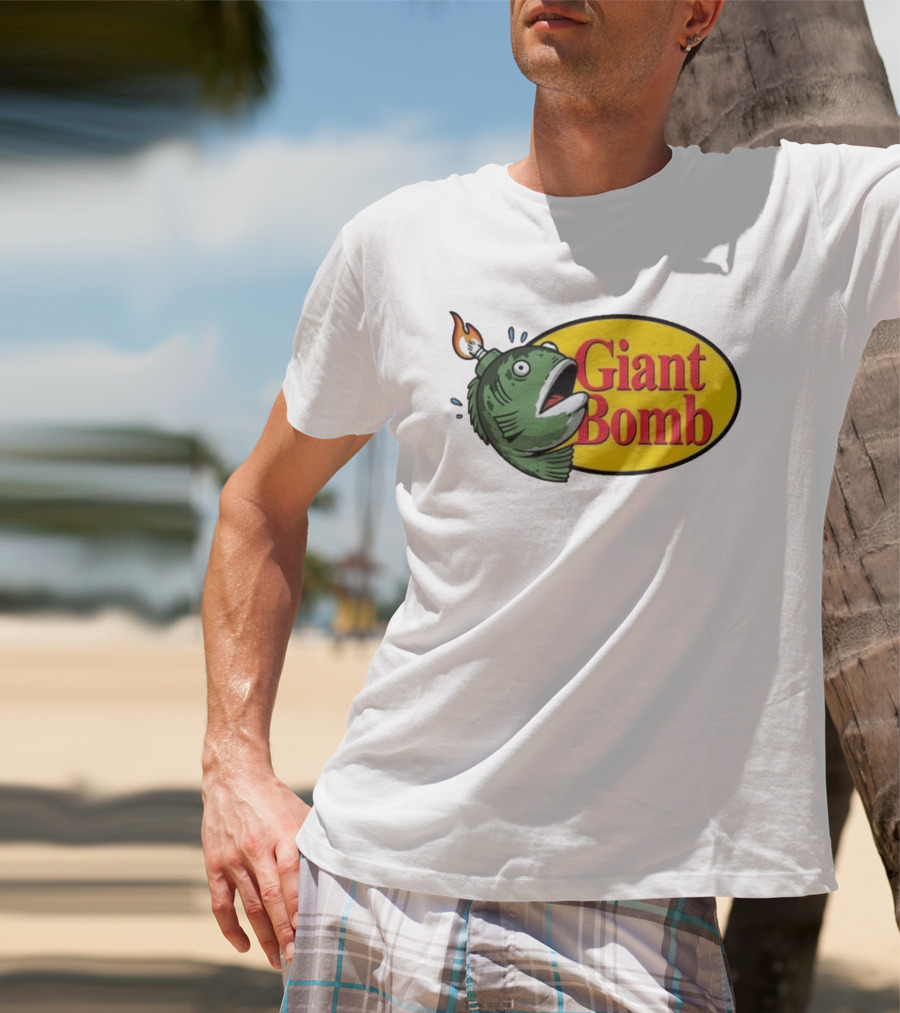 Giant Bomb Fish With Explosive Head T-Shirt