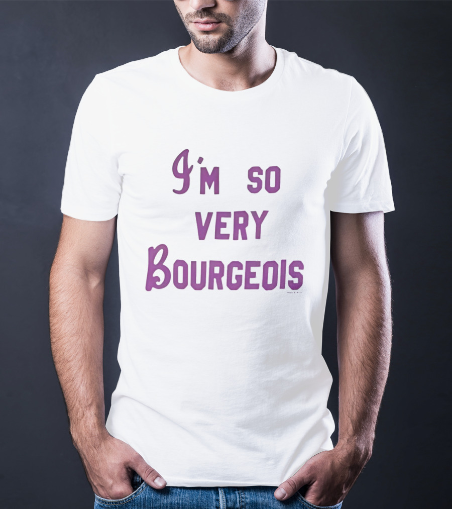 I'm So Very Bourgeois Bold Purple T-Shirt