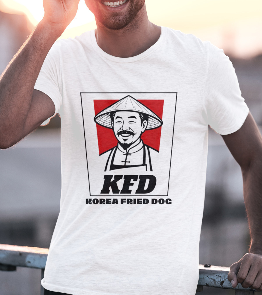 KFD Korea Fried Dog Asian T-Shirt