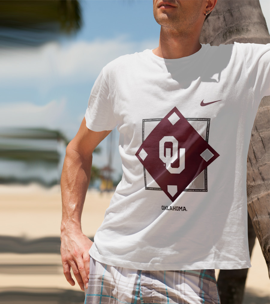 Nike Oklahoma Sooners OU Baseball Diamond T-Shirt