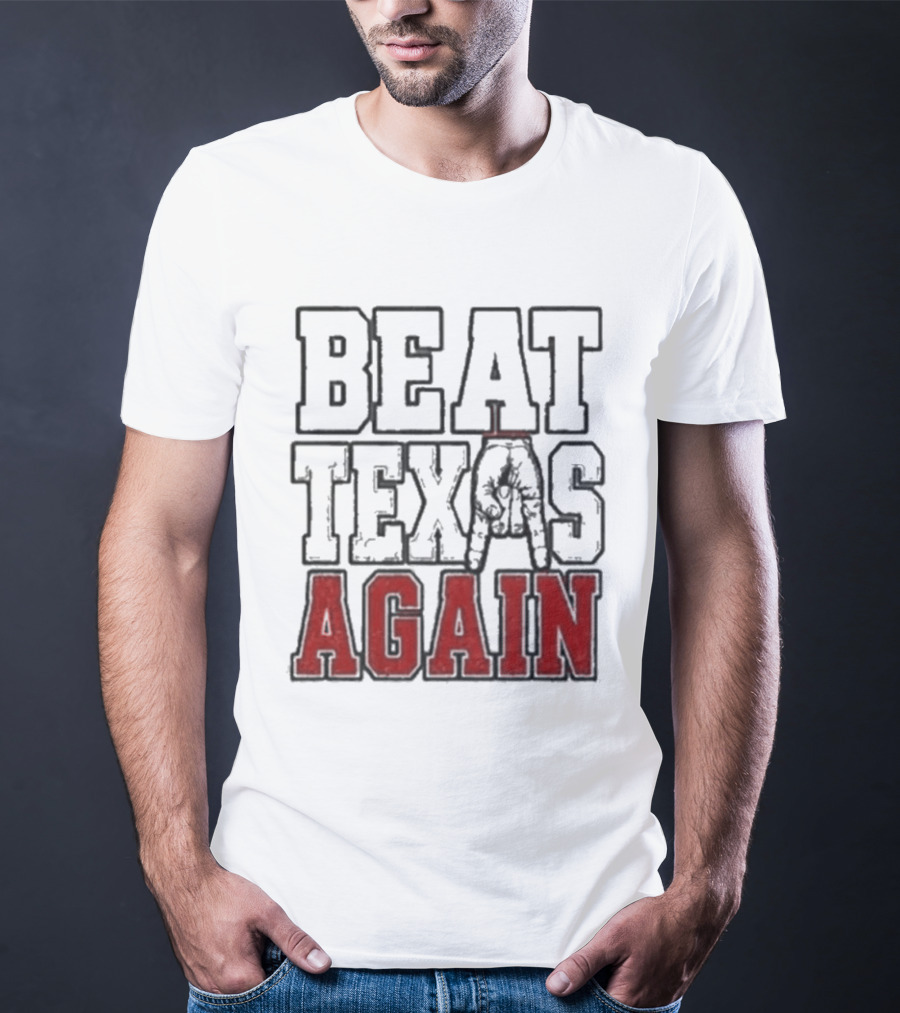 Oklahoma Sooners Beat Texas Again College Football Rivalry T-Shirt