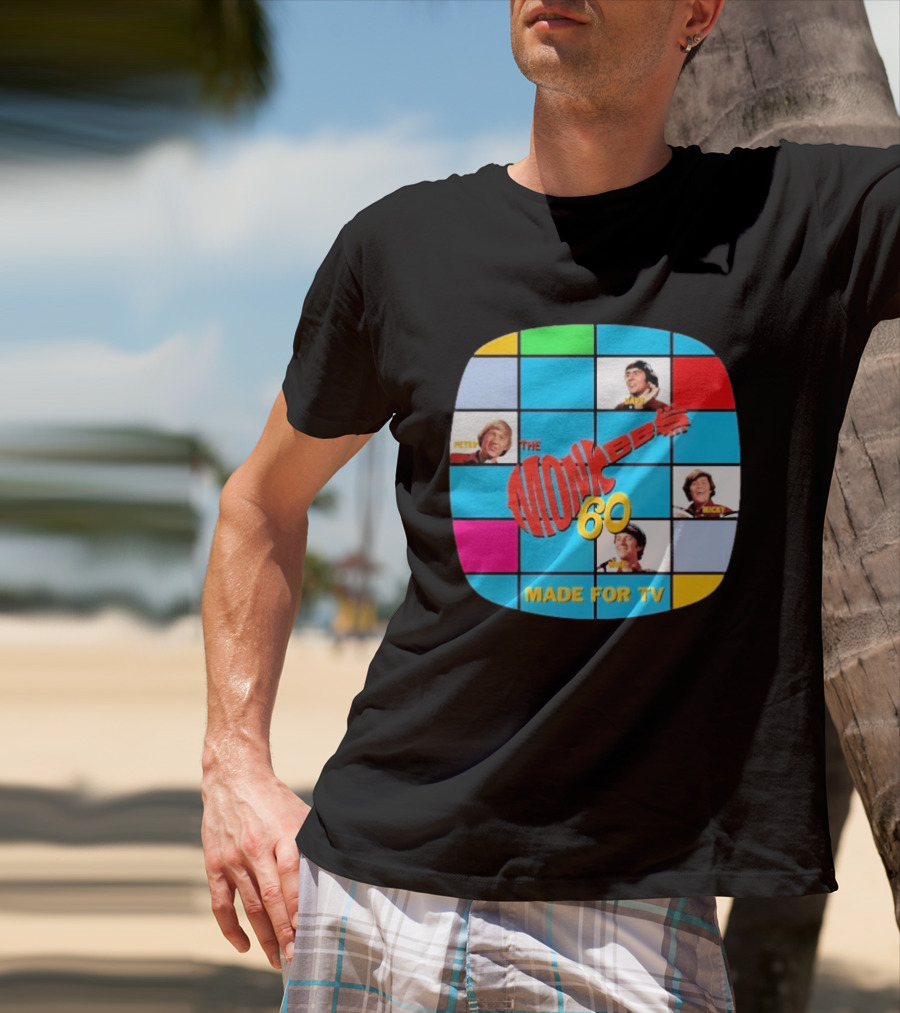 The Monkees 60s TV Show Peter Davy Micky Mike T-Shirt