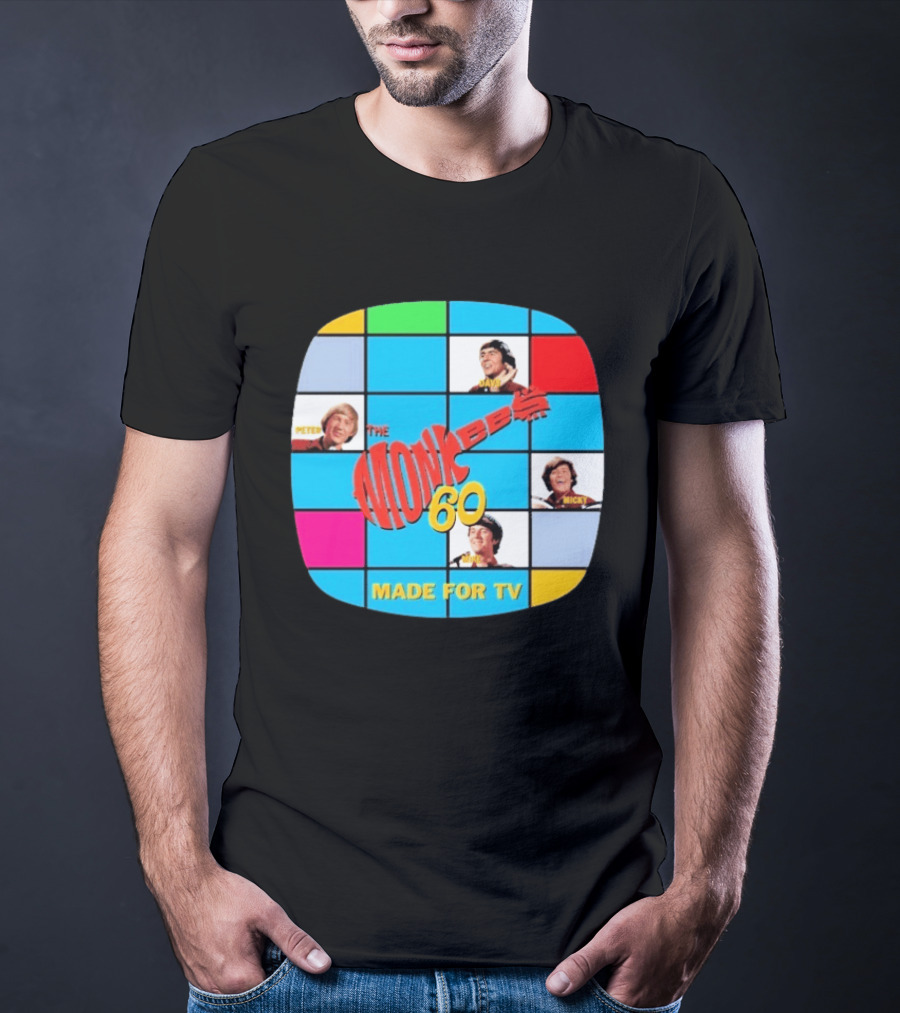 The Monkees 60s TV Show Peter Davy Micky Mike T-Shirt