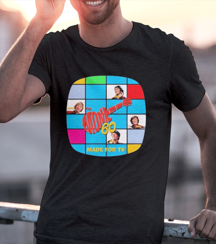 The Monkees 60s TV Show Peter Davy Micky Mike T-Shirt