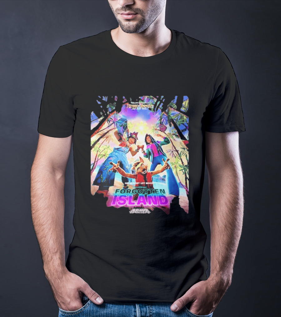 DreamWorks Puss In Boots Forgotten Island No Memory Left Behind In Theaters September 25 2026 T-Shirt
