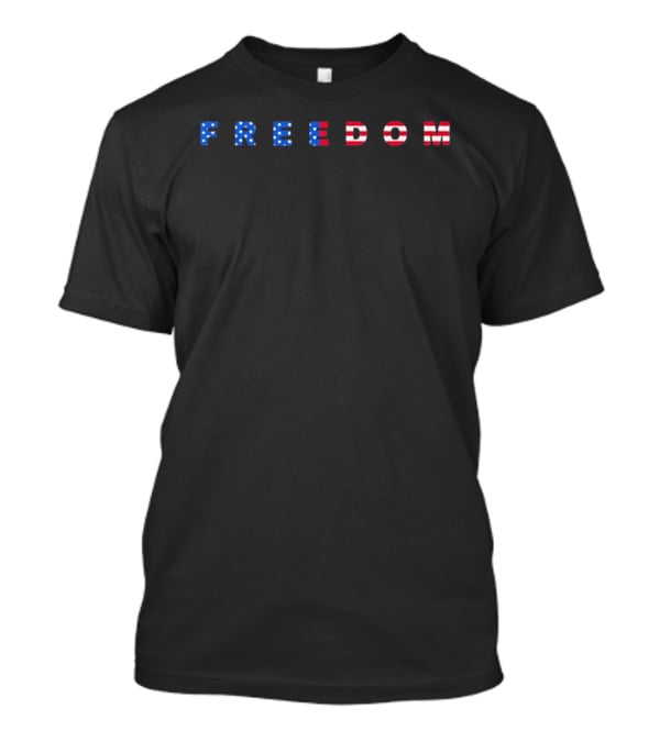 Freedom USA Flag 250th Anniversary Celebration T-Shirt