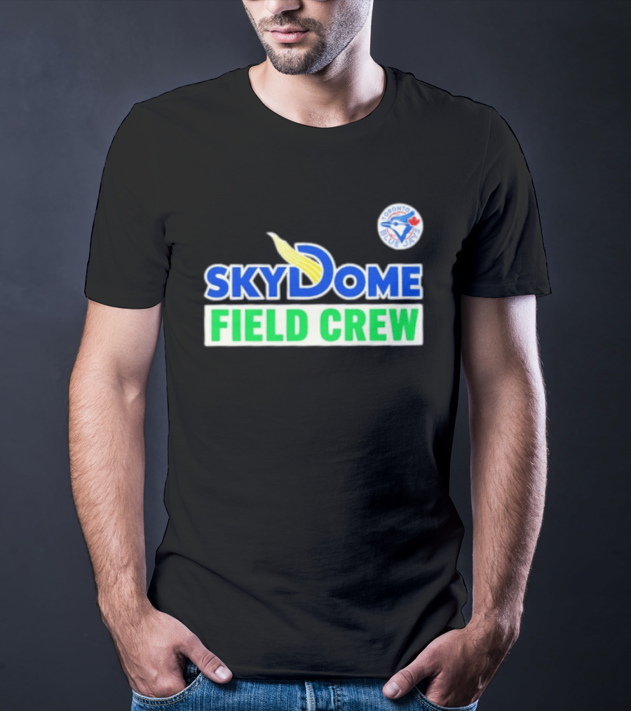 Toronto Blue Jays SkyDome Field Crew Retro Baseball Fan T-Shirt