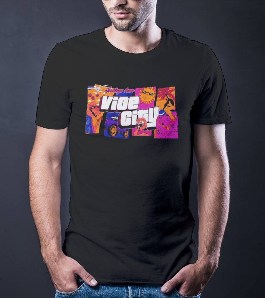 Greetings From Vice City Grand Theft Auto VI GTA 6 Lucia T-Shirt