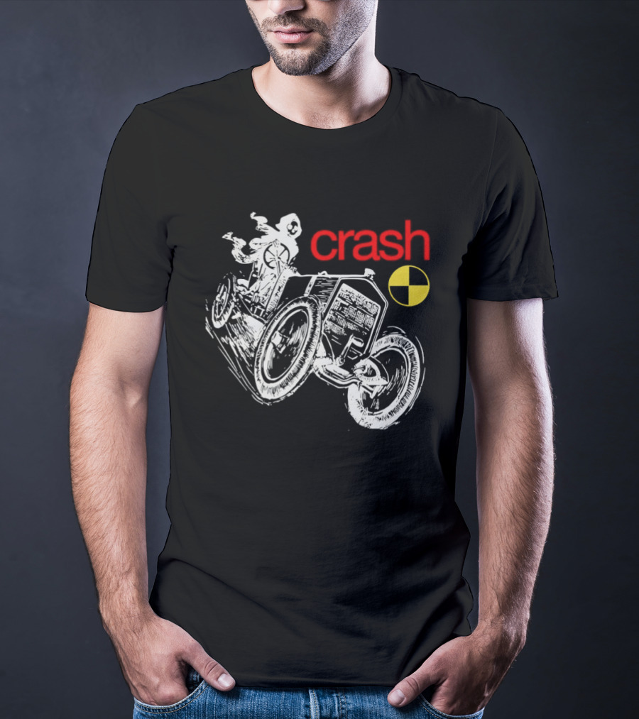 Crash Skeleton Motorcycle Test Dummy T-Shirt