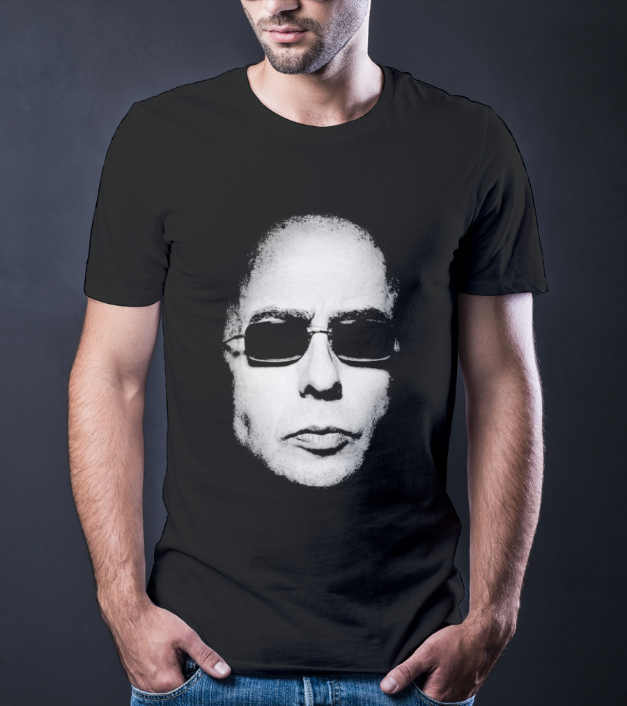 Indio Solari Redonditos De Ricota Bald Sunglasses Face T-Shirt