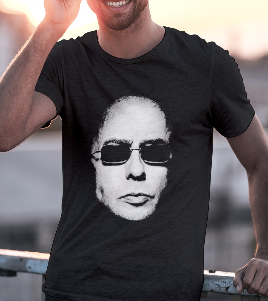 Indio Solari Redonditos De Ricota Bald Sunglasses Face T-Shirt