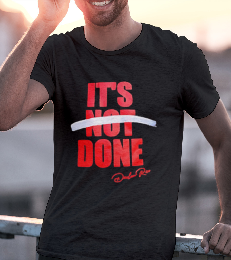Declan Rice Arsenal FC Premier League Its Not Done T-Shirt