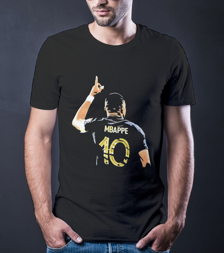 Kylian Mbappe France Number 10 MBAPPE Soccer Football Fan Gear T-Shirt