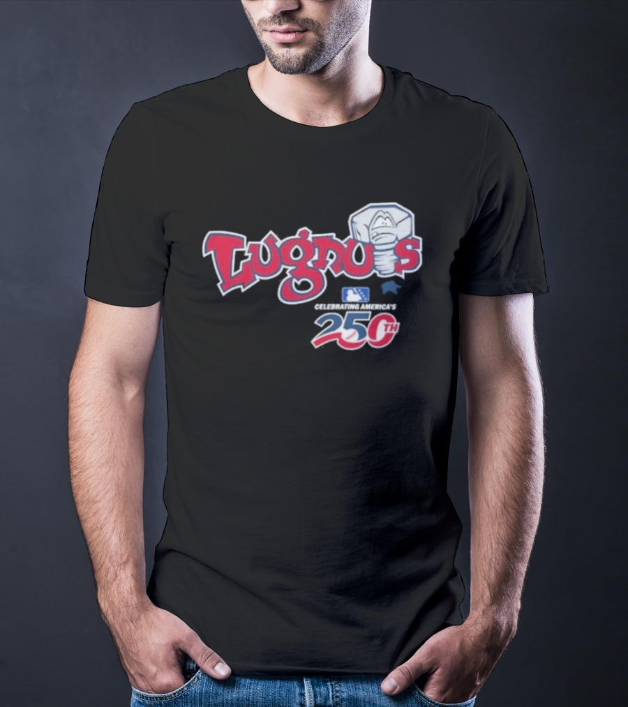 Lansing Lugnuts MiLB Baseball America's 250th Anniversary Celebration T-Shirt