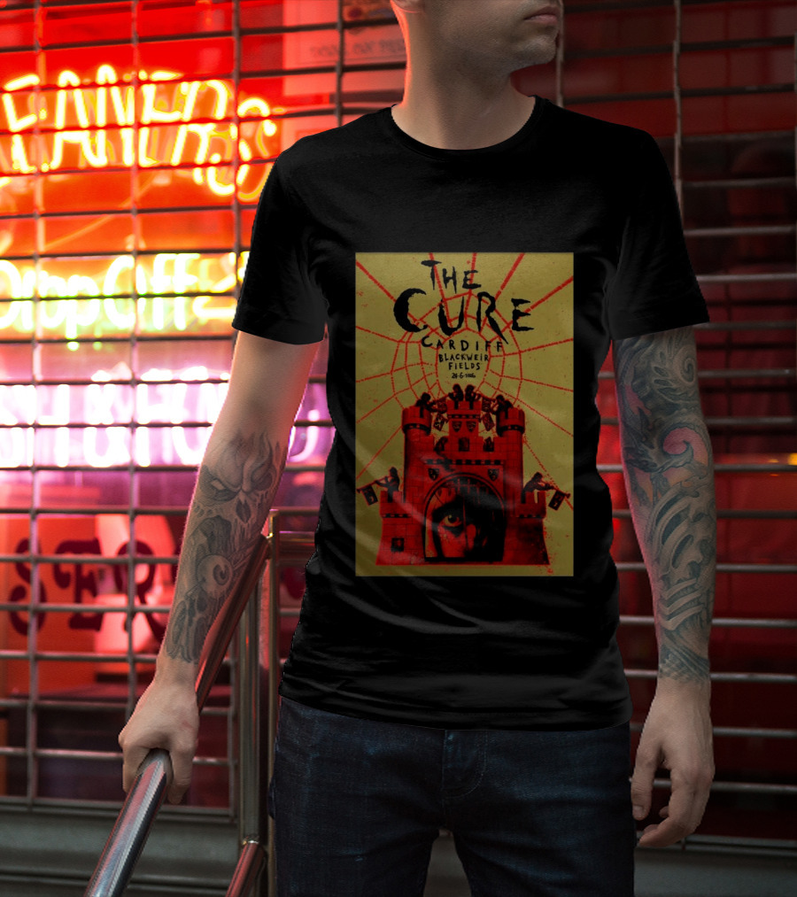 The Cure Cardiff Blackweir Fields 24 6 2026 T-Shirt