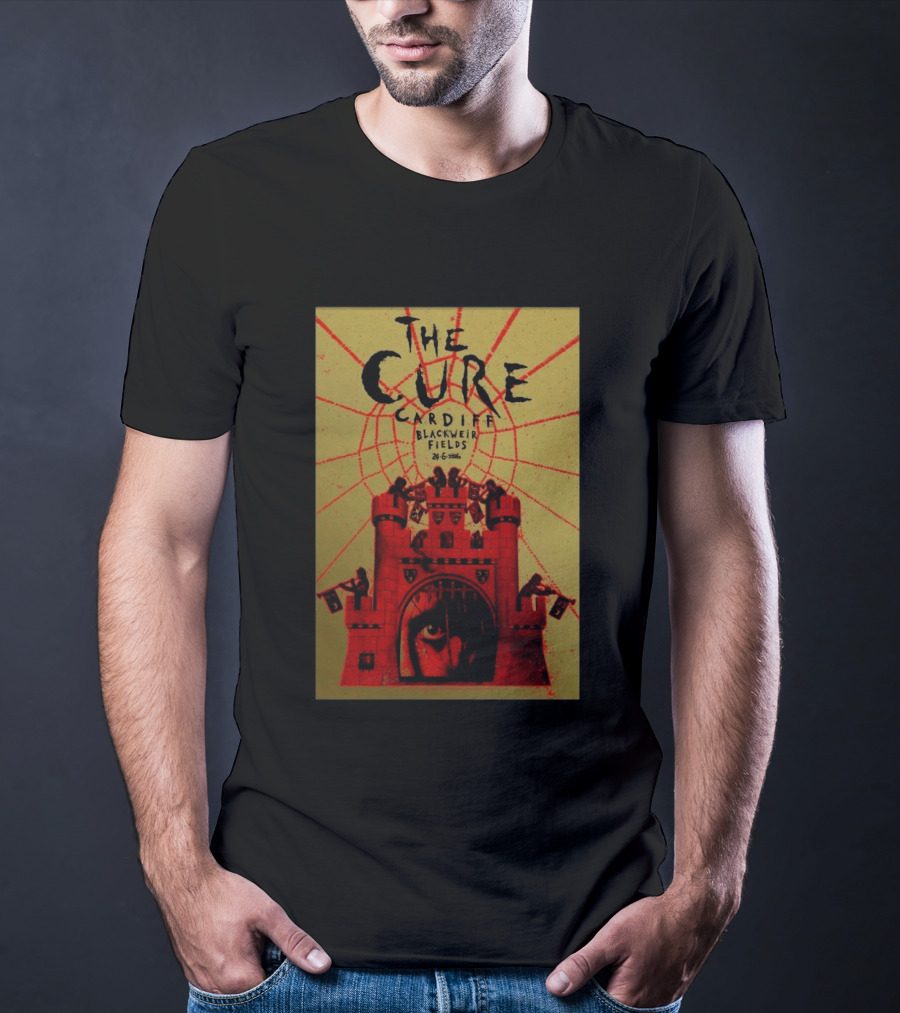The Cure Cardiff Blackweir Fields 24 6 2026 T-Shirt