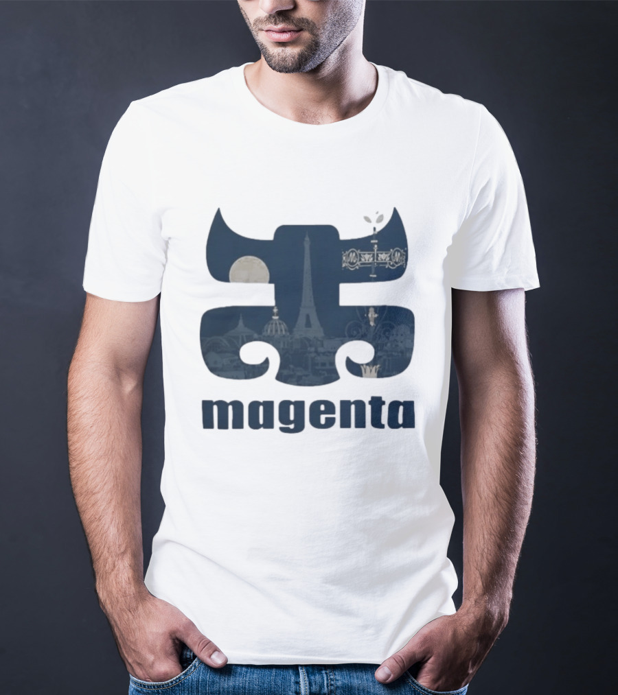 No Comply Magenta Skateboards Ipath Magentpath Paris Eiffel Tower Landmark Collaboration T-Shirt