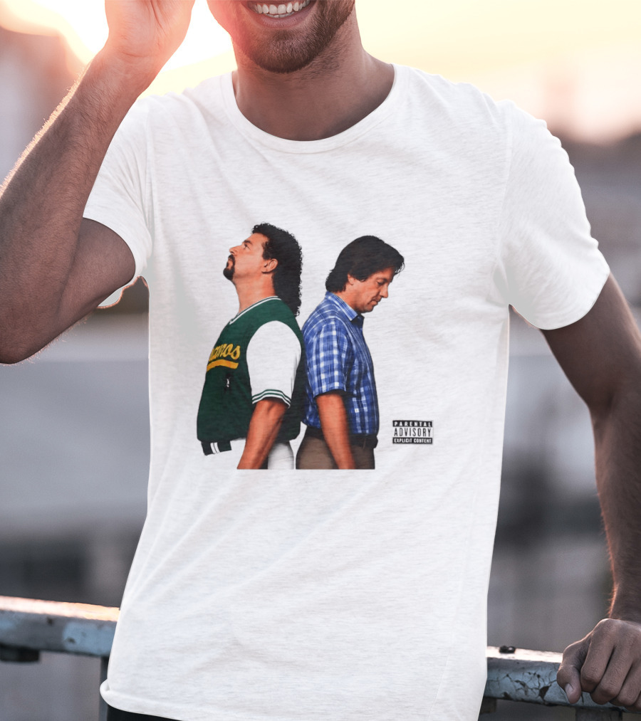 Kenny Powers Stevie Eastbound Bound And Down Parental Advisory Explicit Content T-Shirt