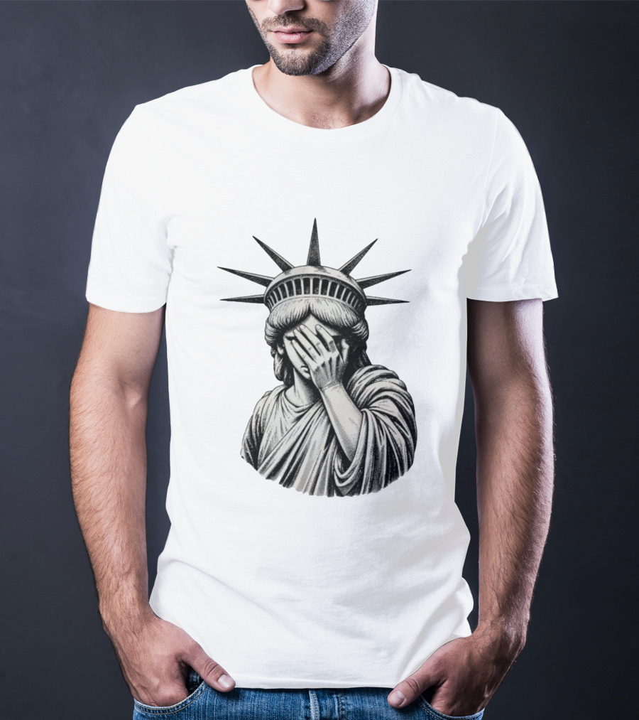 The State Of Things Statue Of Liberty Facepalm T-Shirt