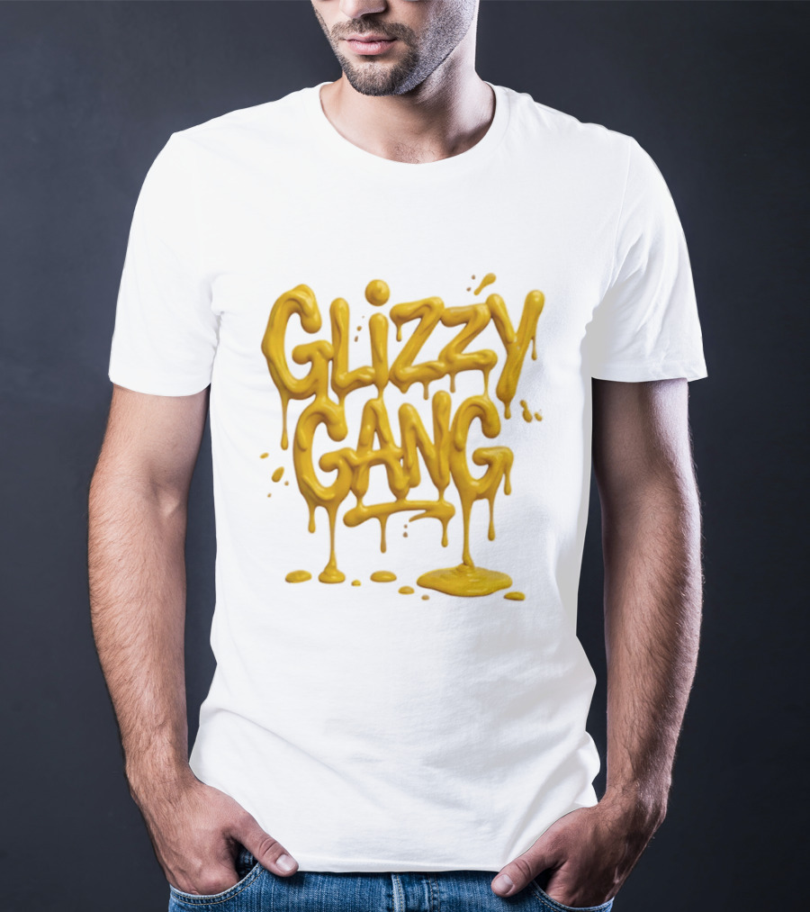 Glizzy Gang Mustard Drip T-Shirt