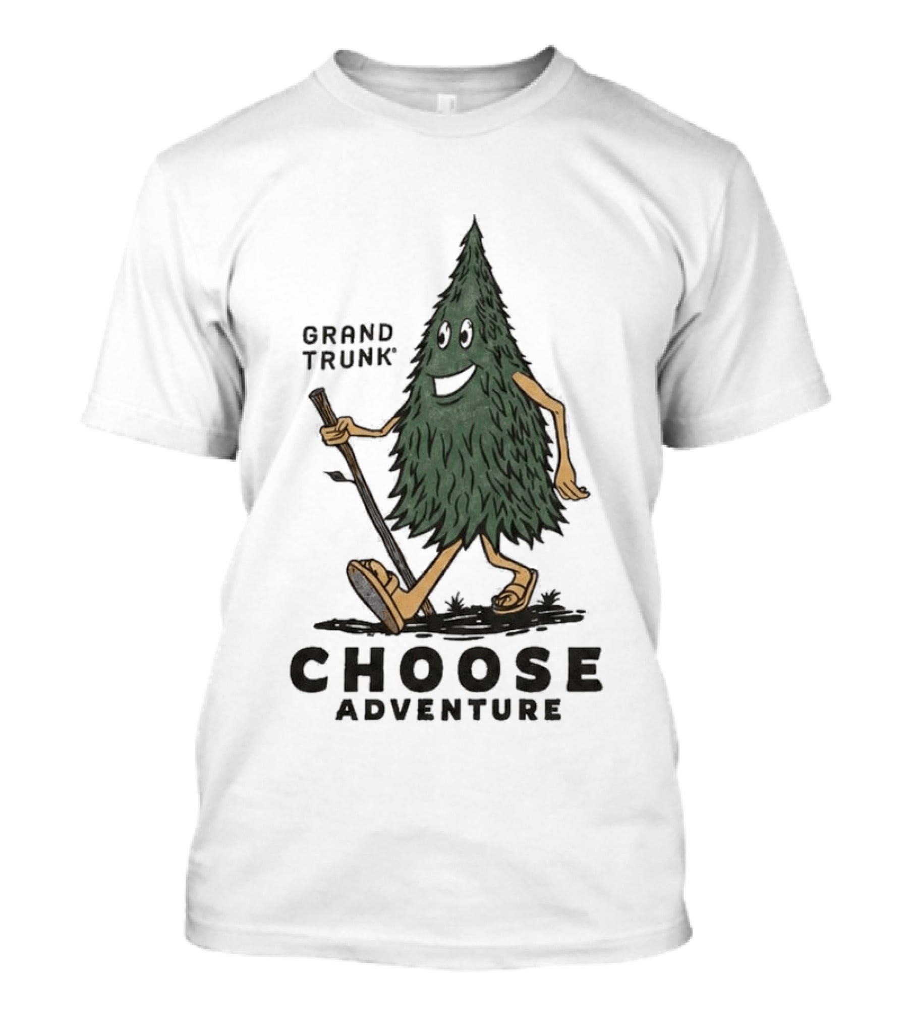 Grand Trunk Choose Adventure Walking Tree T-Shirt