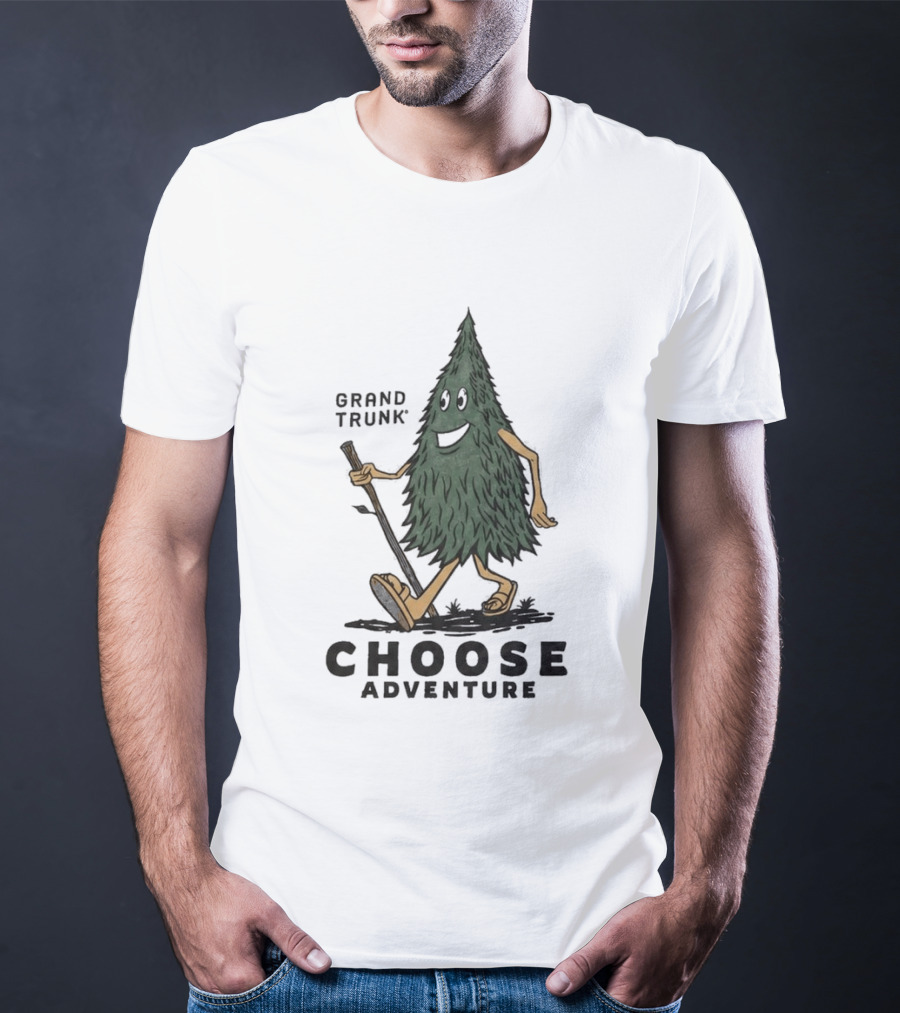 Grand Trunk Choose Adventure Walking Tree T-Shirt