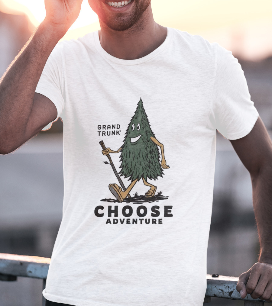 Grand Trunk Choose Adventure Walking Tree T-Shirt