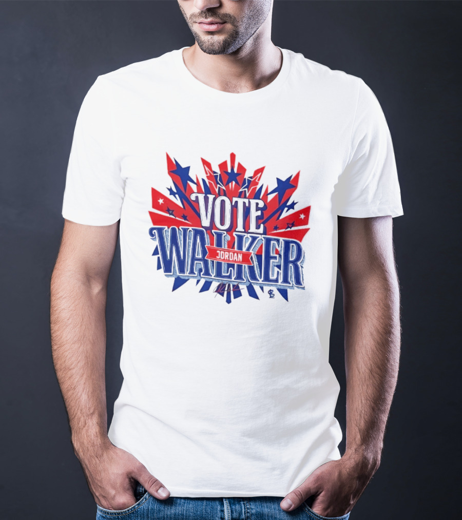 Vote Jordan Walker St Louis Cardinals MLB Stars And Stripes T-Shirt