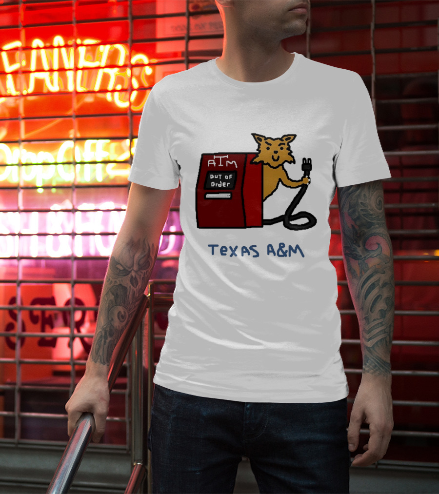 Kentucky Wildcats Vs Texas A&M Basketball SEC 2026 ATM Out Of Order T-Shirt