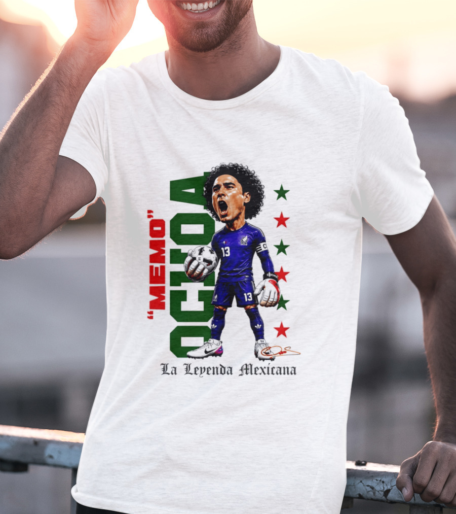 Memo Ochoa La Leyenda Mexicana Mexico National Team T-Shirt