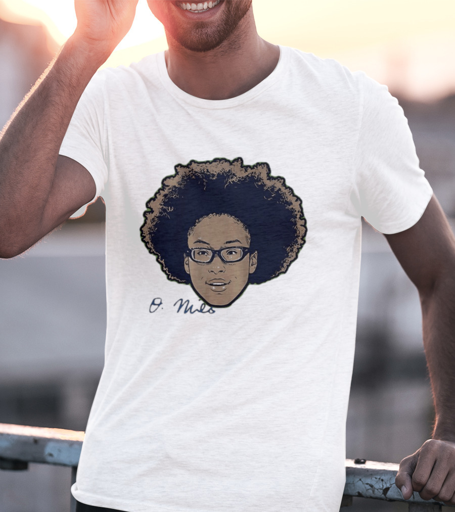 Olivia Miles Swag Afro Head WNBA Minnesota Lynx T-Shirt