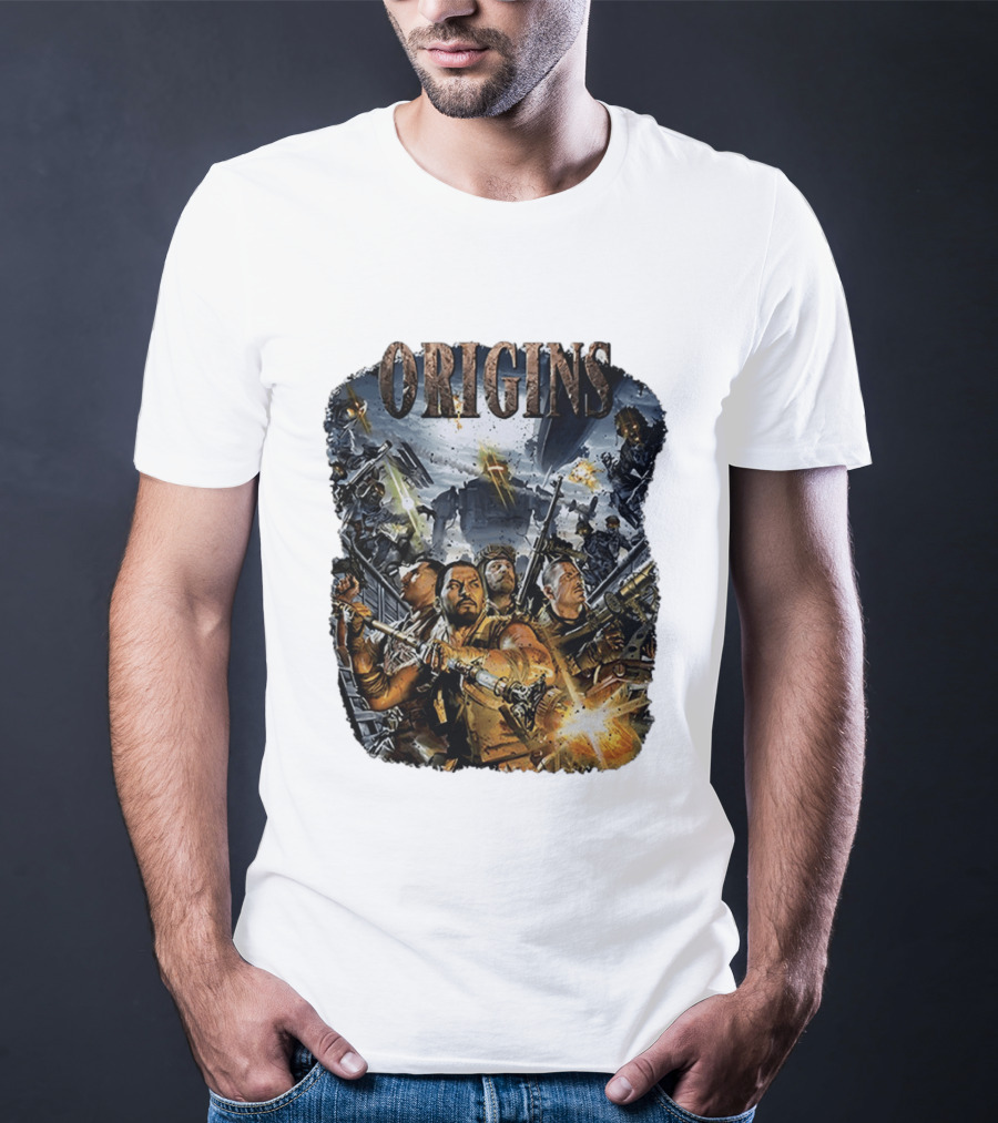 Origins Call Of Duty Zombies Tank Dempsey Nikolai Belinski Takeo Masaki Edward Battle Scene T-Shirt