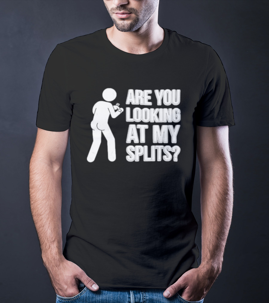 Running Marathon Are You Looking At My Splits T-Shirt