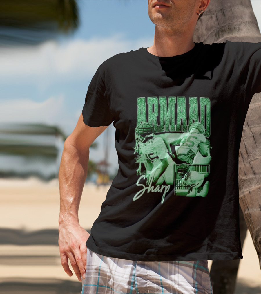Armaad Sharp Football Player Athlete Sports T-Shirt