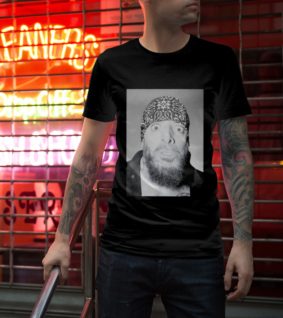 Mark Briscoe Yearbook Photo Bandana T-Shirt
