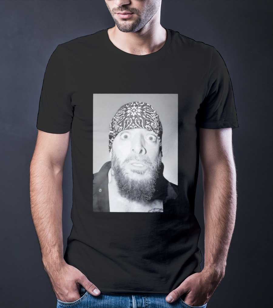 Mark Briscoe Yearbook Photo Bandana T-Shirt